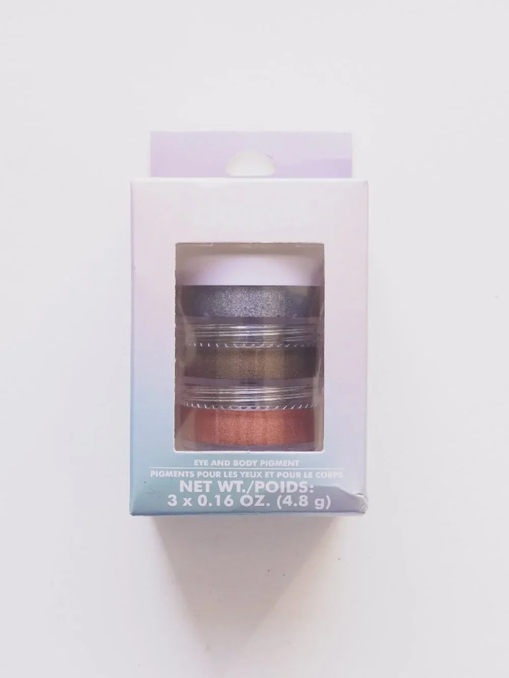 Claire’s Eye & Body Pigment 3-Piece Shimmer Set New in Package